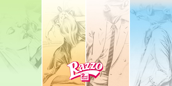 Razzo 2nd Hand, Illustrationen von Ratten zu den 4 Jahreszeiten