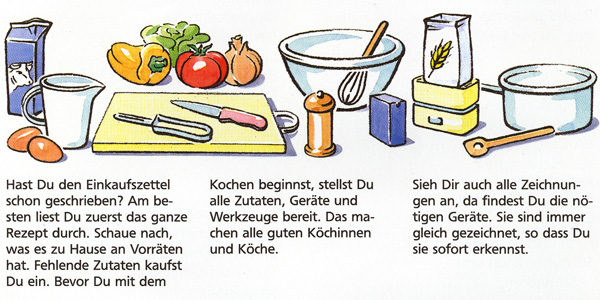 Betty Bossi Illustration Kinderkochbuch